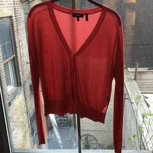 Orange/rust Theory sweater